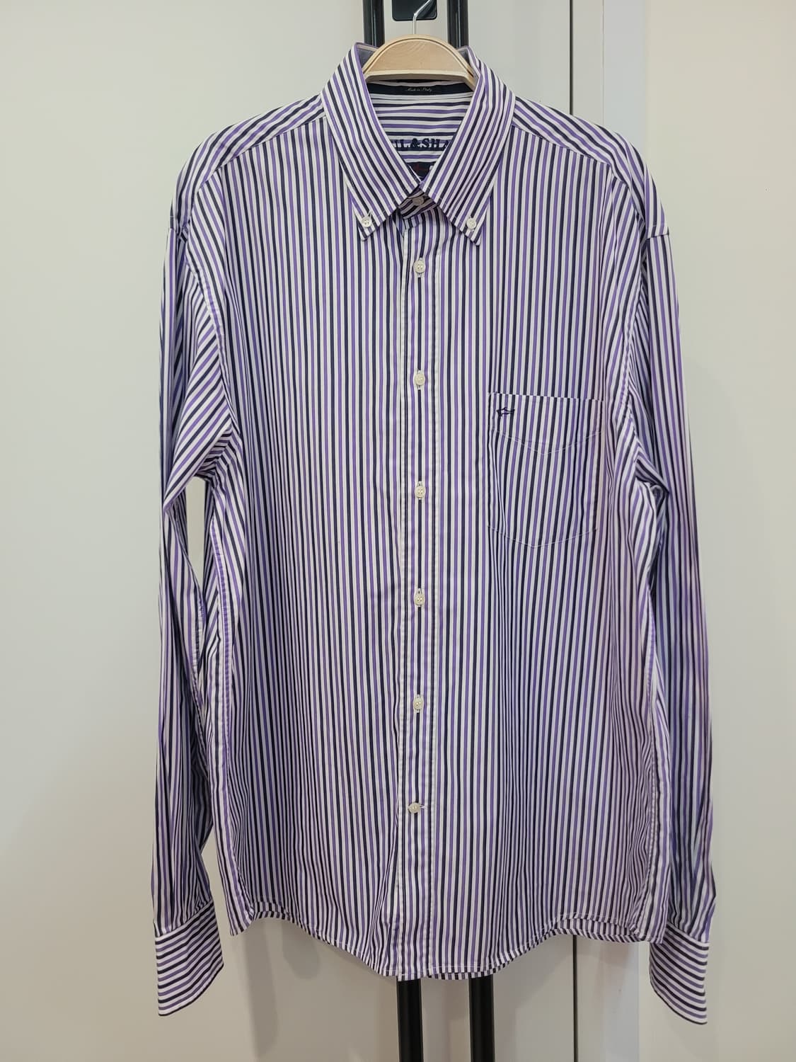 폴앤샤크 요트 클럽 스트라이프 남성 셔츠 105~110사이즈 상품이미지1