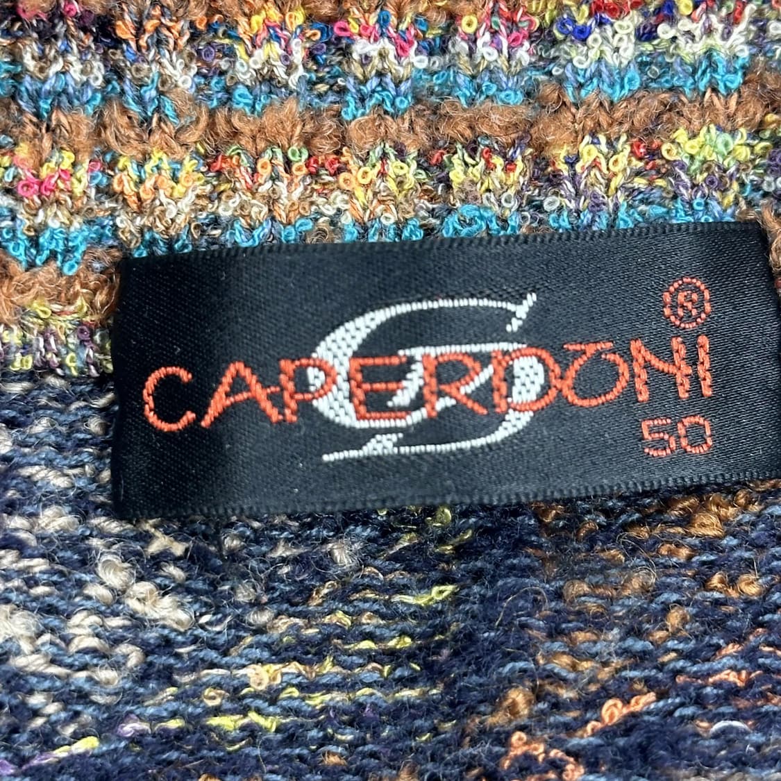 VTG 빈티지 노르딕 패턴 반집업 니트 (M) 상품이미지4