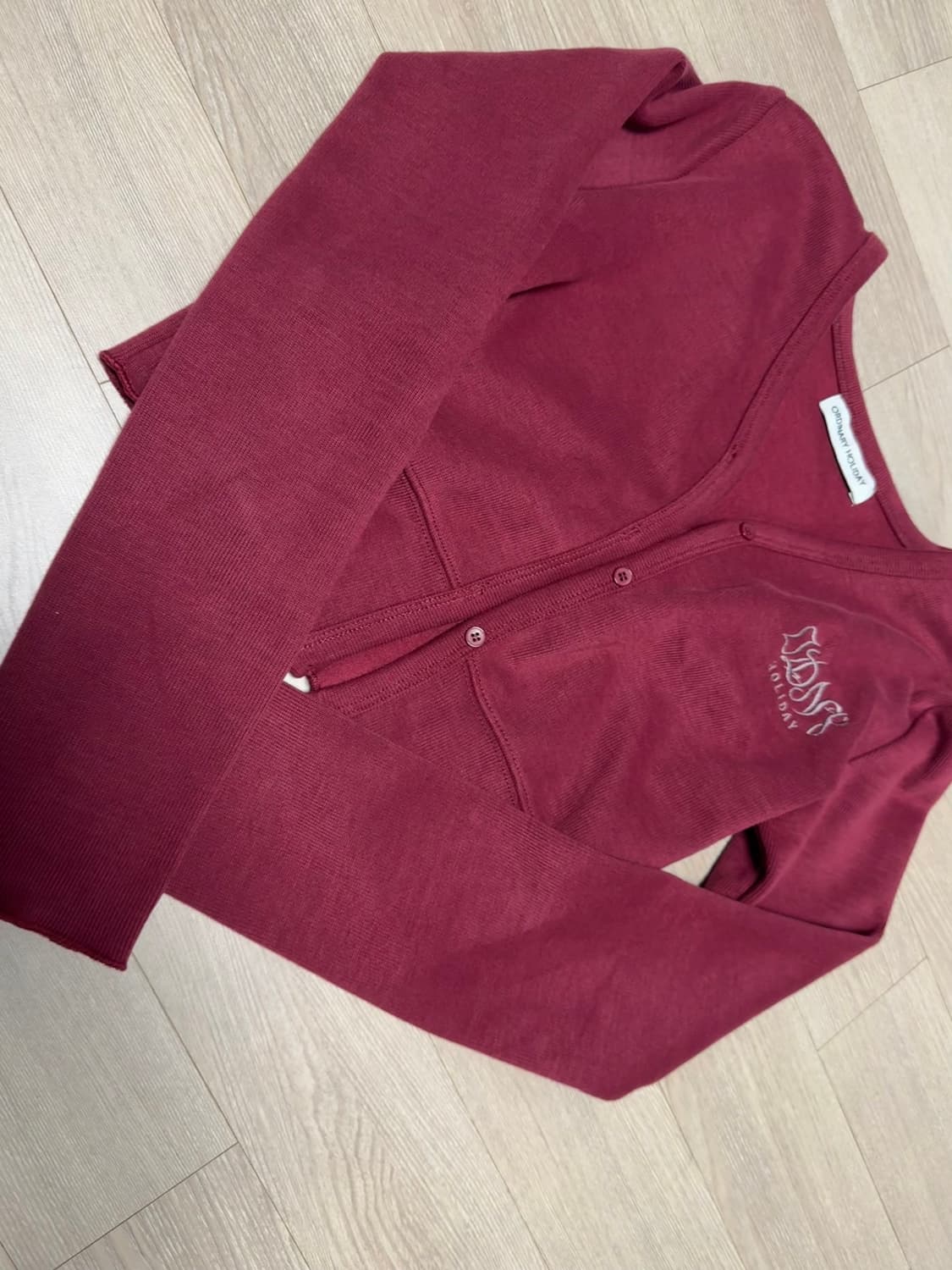 ORDINARY HOLIDAY 오디너리홀리데이 가디건 상품이미지2