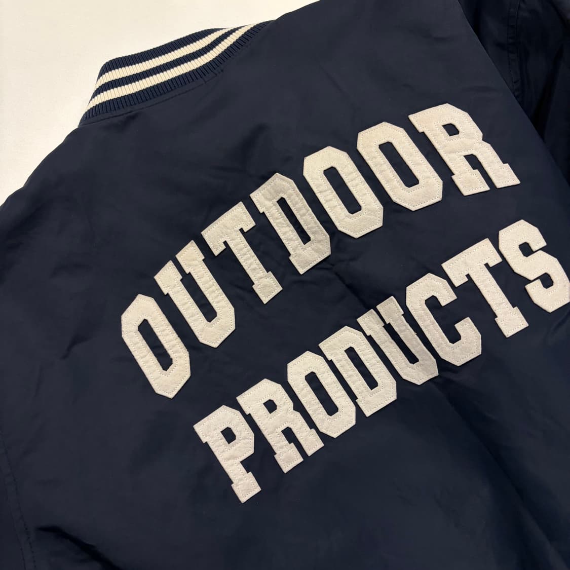 [M] 아웃도어 프로덕츠 네이비색 바시티 자켓 B739 상품이미지9