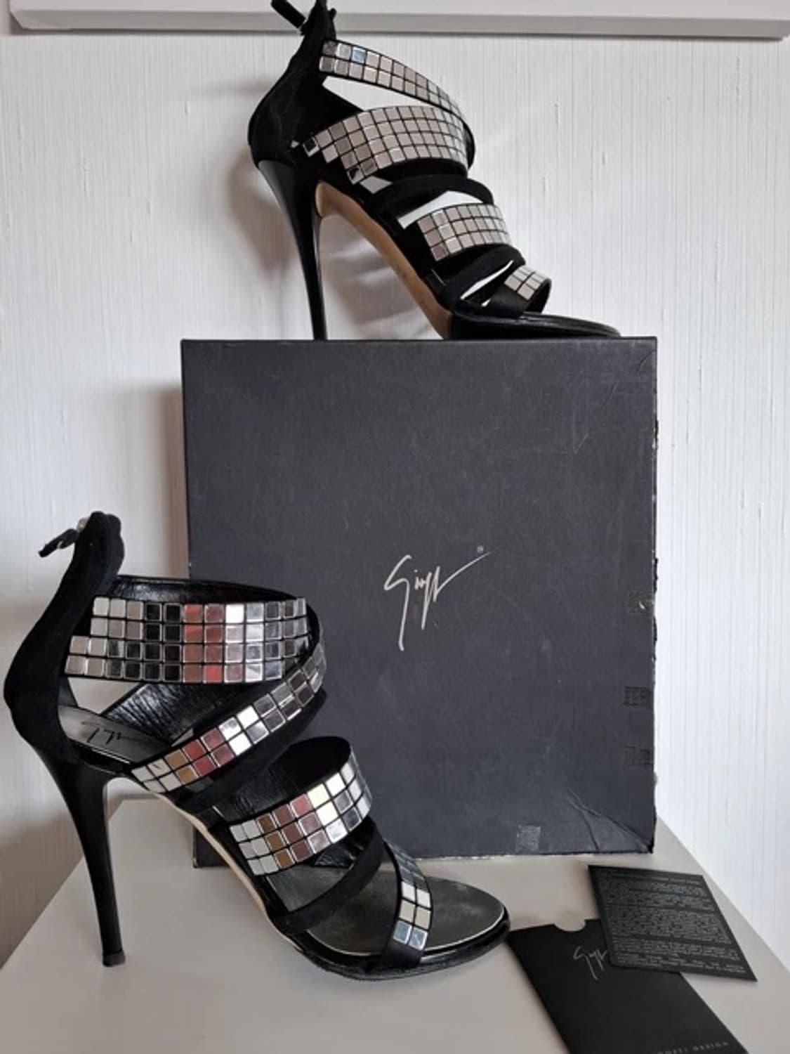 쥬세페 자노티 미러볼 샌들 36.5 상품이미지2