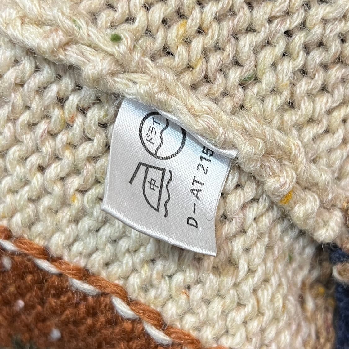 일본 빈티지 패턴 니트 상품이미지4