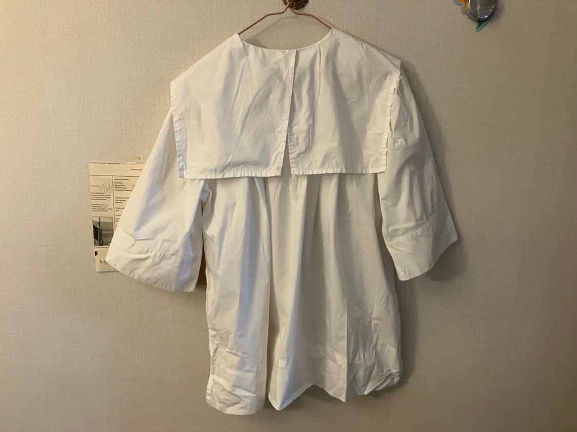 칼 라거펠트 세일러 카라 블라우스 상품이미지1