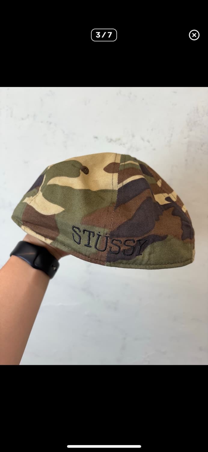 스투시 뉴에라 콜라보 카모 피티드캡 상품이미지2