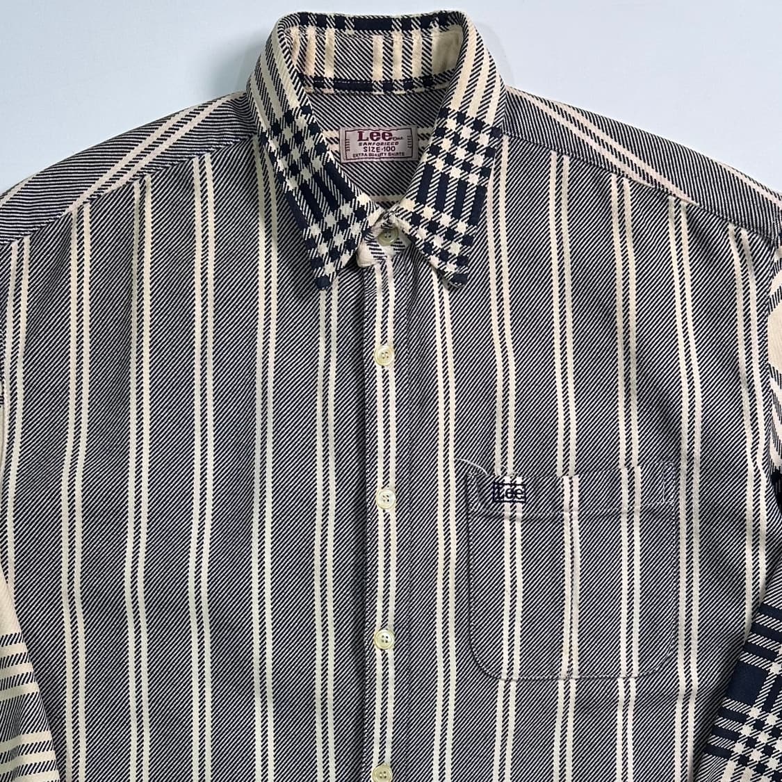 Lee 리 헤비코튼 멀티체크 셔츠  상품이미지2