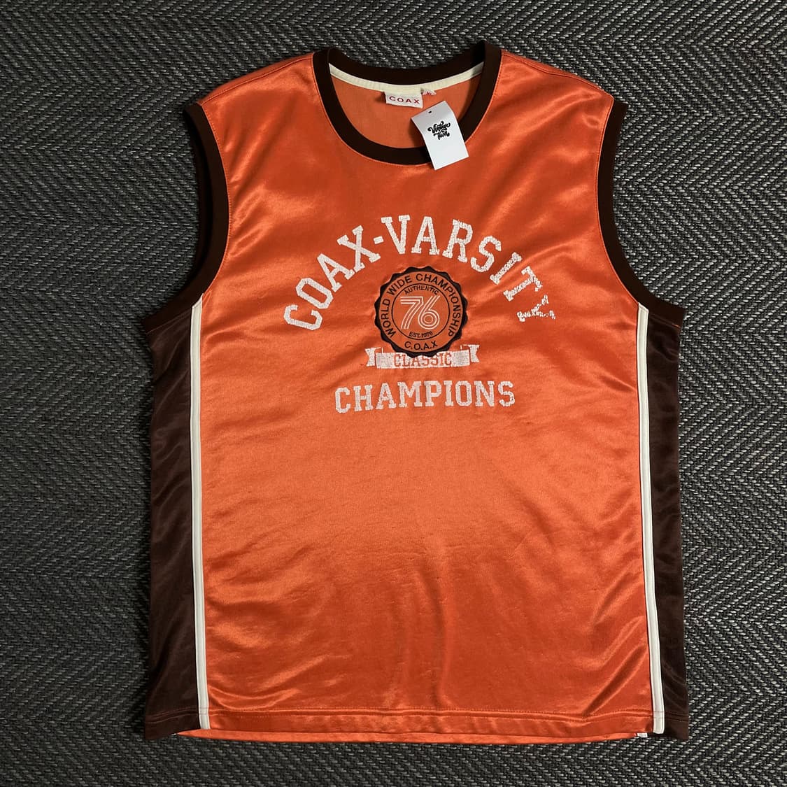 COAX y2k 올드스쿨 빈티지 글로시 슬리브리스 o 3387 상품이미지1