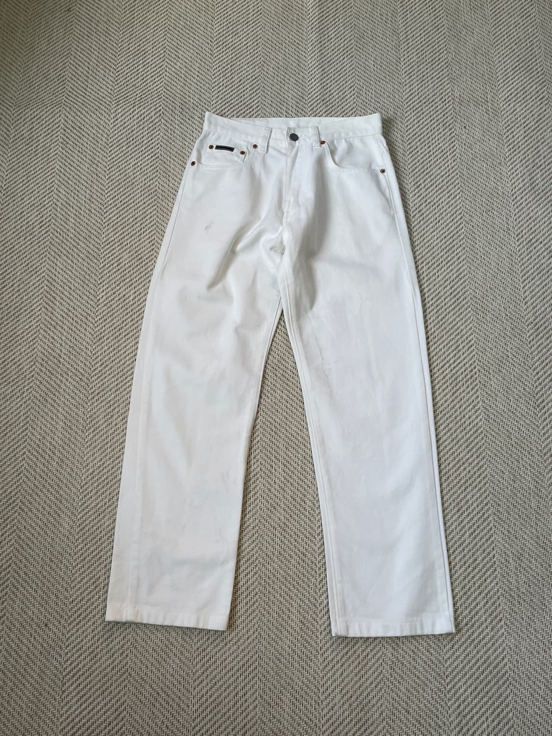 캘빈클라인 화이트 데님팬츠 J03344 상품이미지4