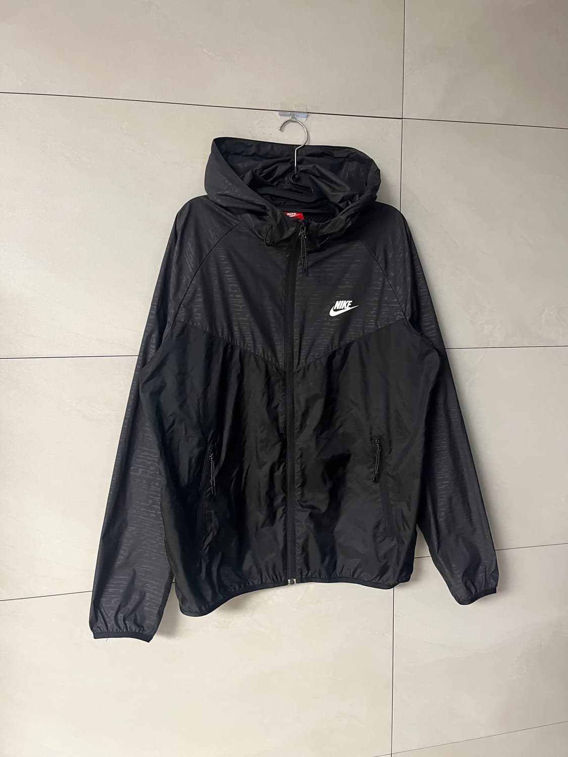 나이키 윈드브레이커 바람막이 블랙 [L] 상품이미지2