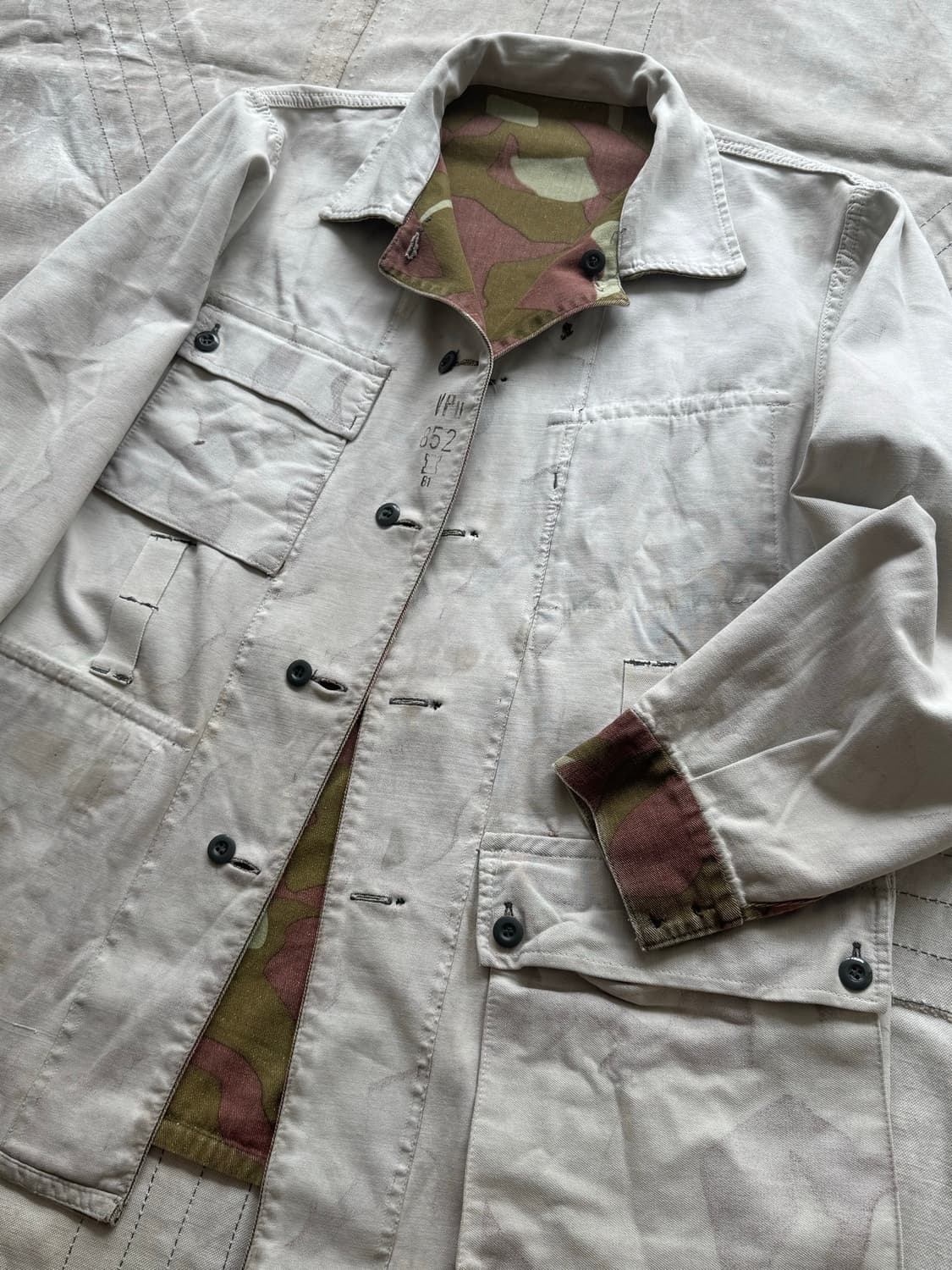 80s Finish Army M62 Reversible Jacket 상품이미지3