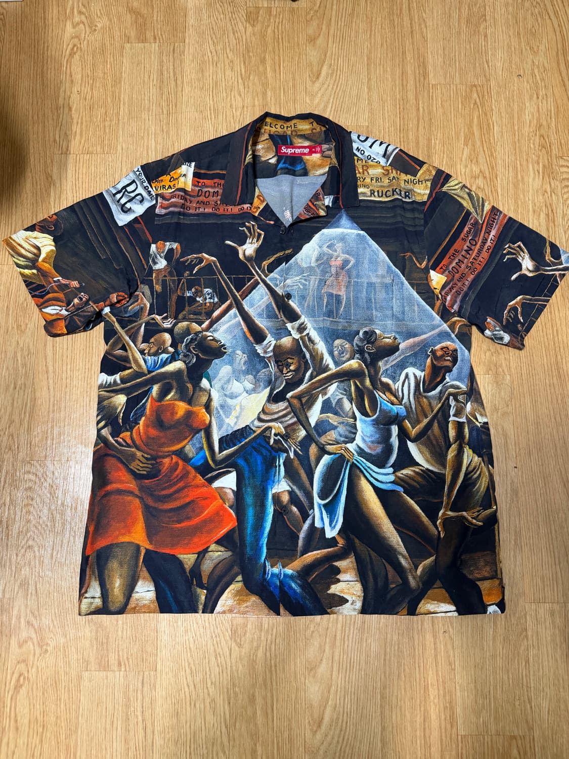 슈프림 x 어니 반스 숏슬리브 셔츠 댄스 - 25SS XL 상품이미지1