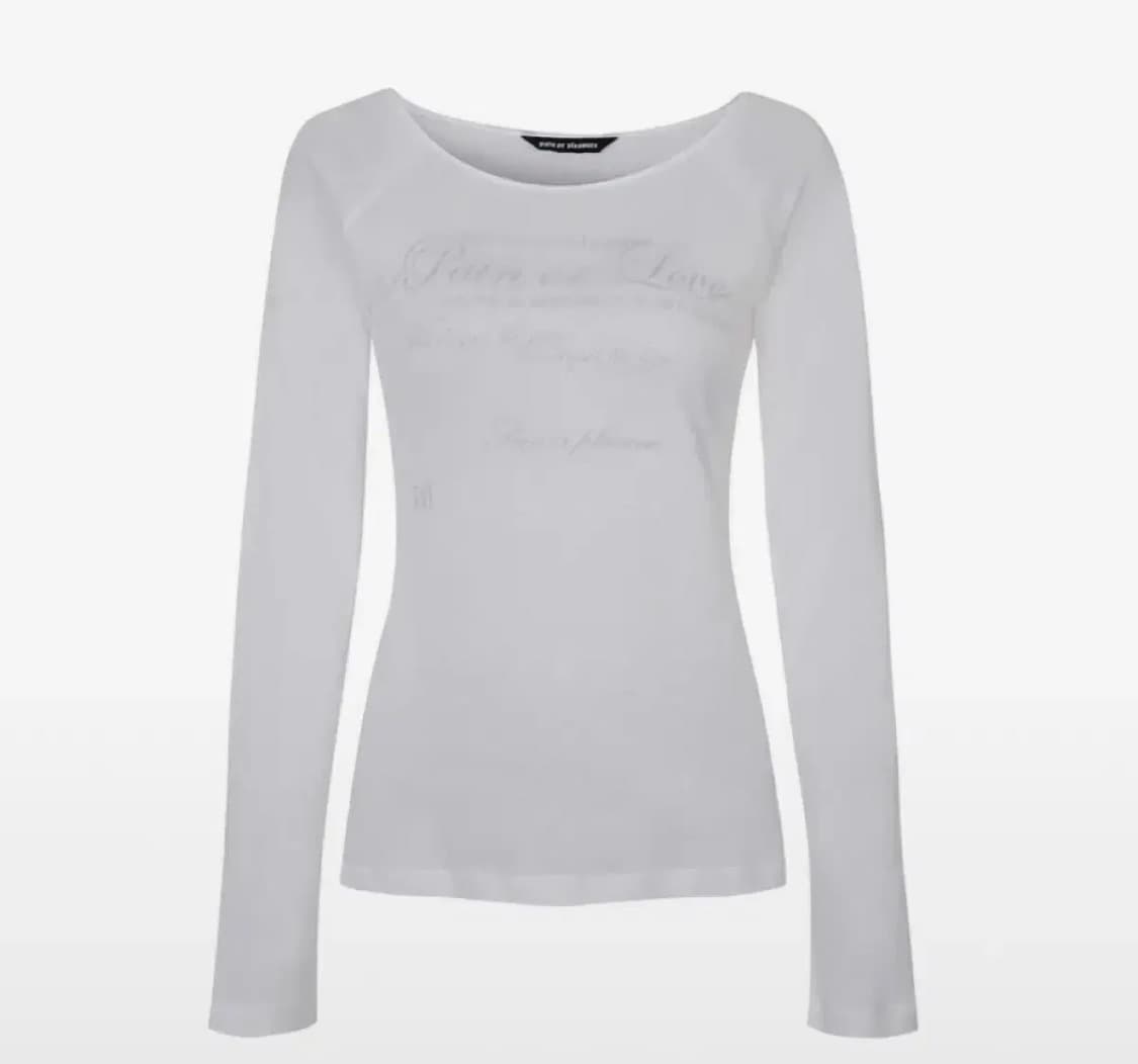 페인오어플레져 FOG LOOSE TOP 포그탑 화이트 상품이미지5