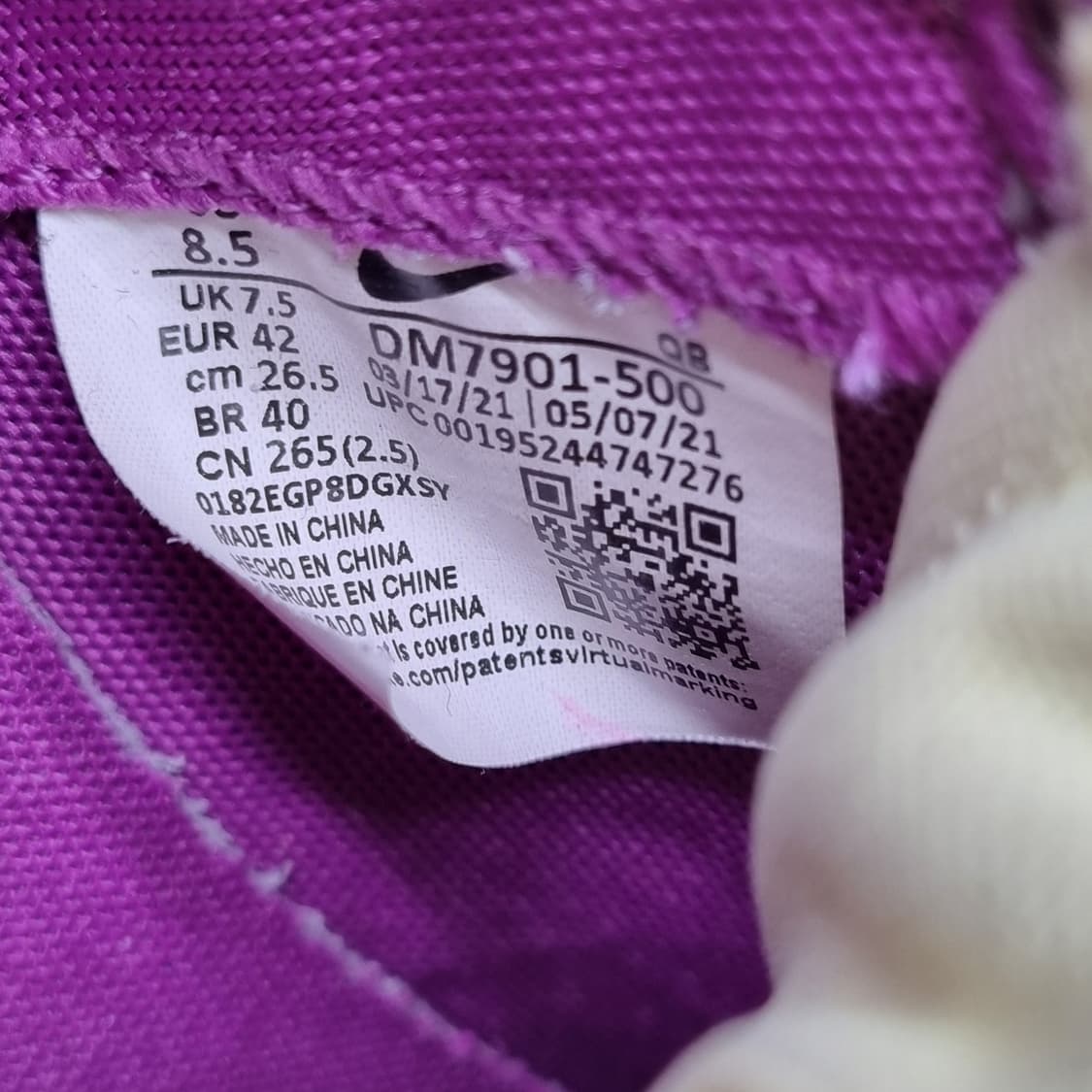 나이키x 사카이 x카우스블레이져운동화265 상품이미지6