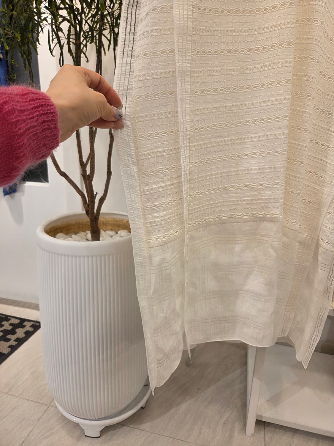 KUHO 구호 레이스 민소매 원피스 상품이미지5