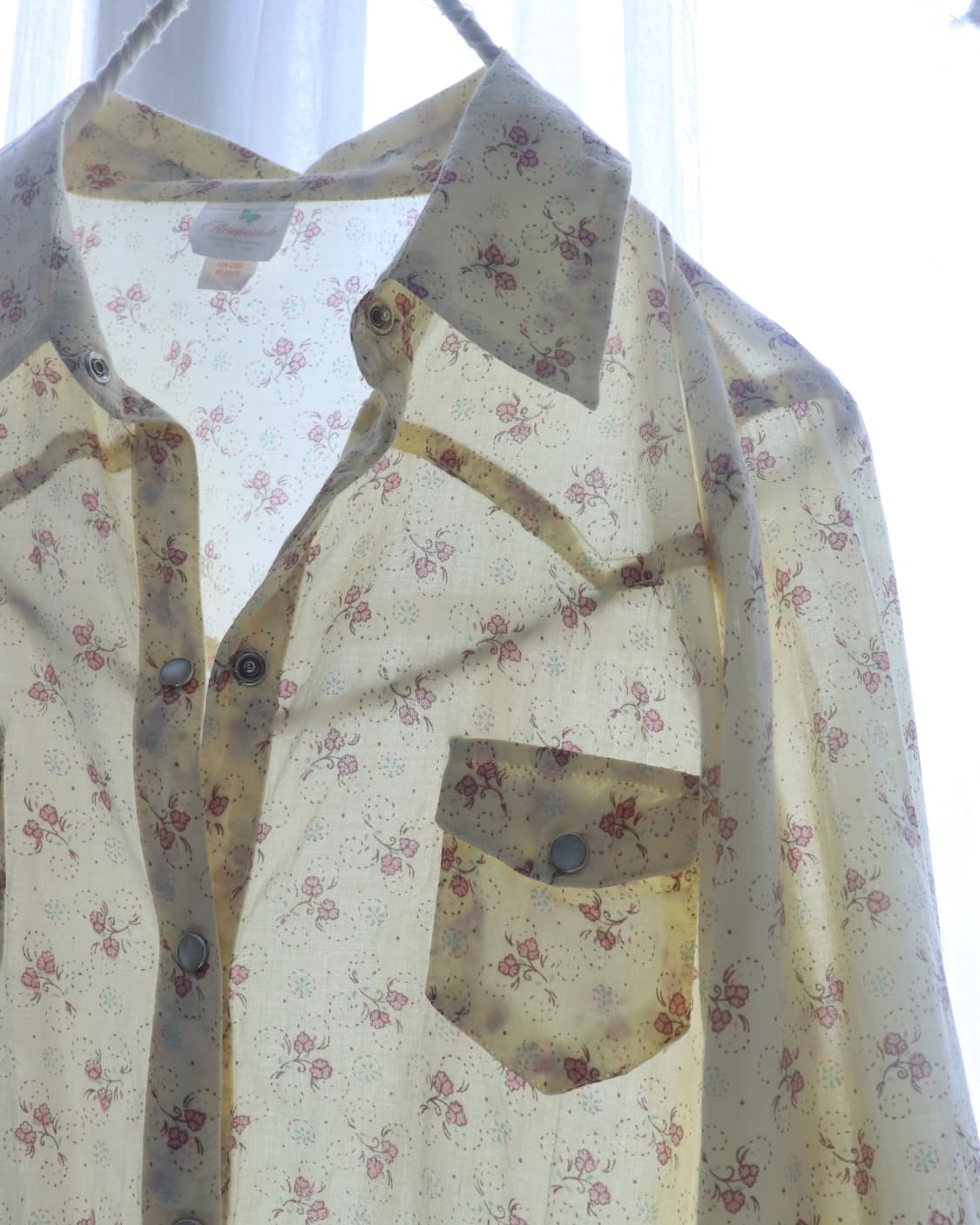 Vintage Butter Floral Shirt 상품이미지2