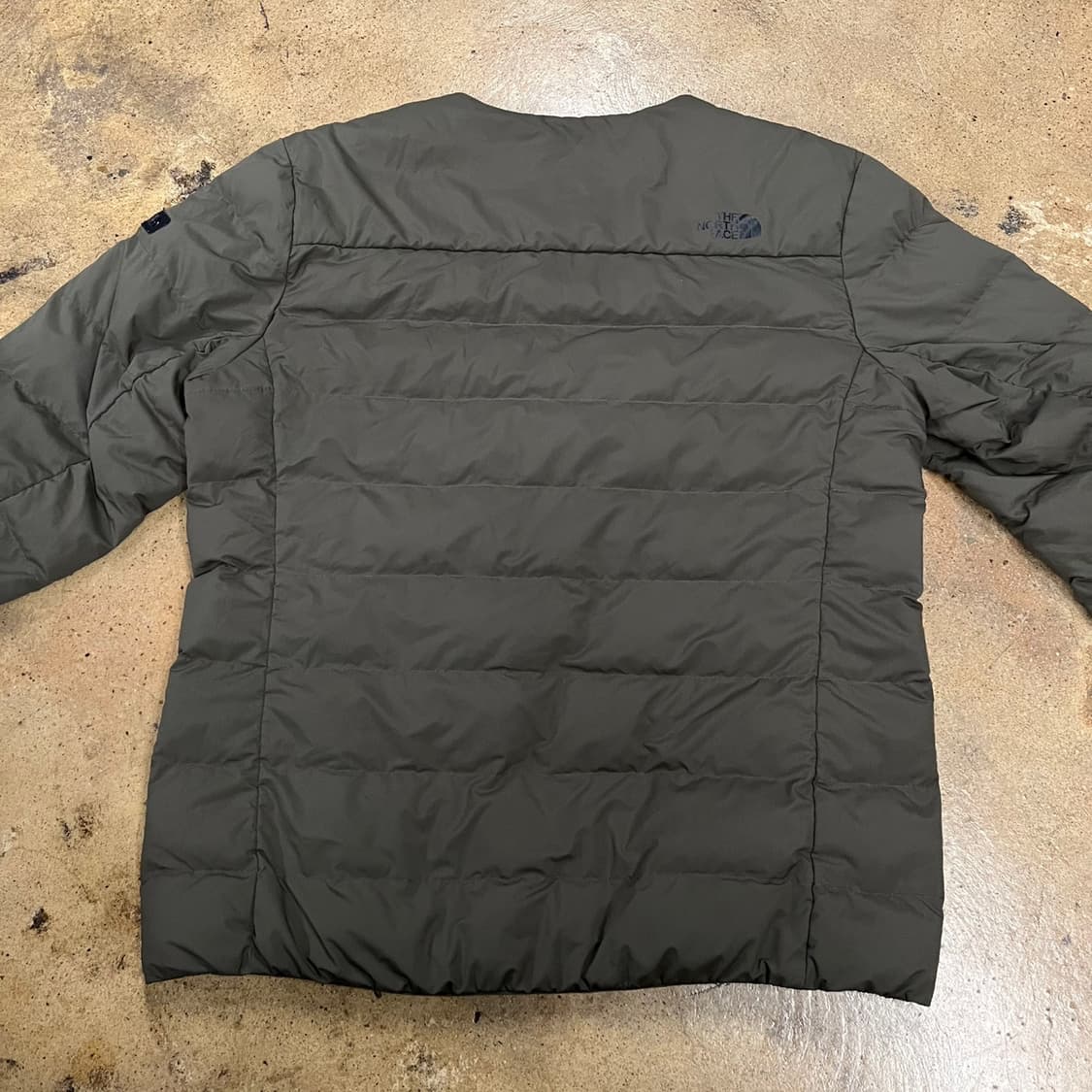 [정품/L] 노스페이스 그린 패딩 자켓 b8 상품이미지3