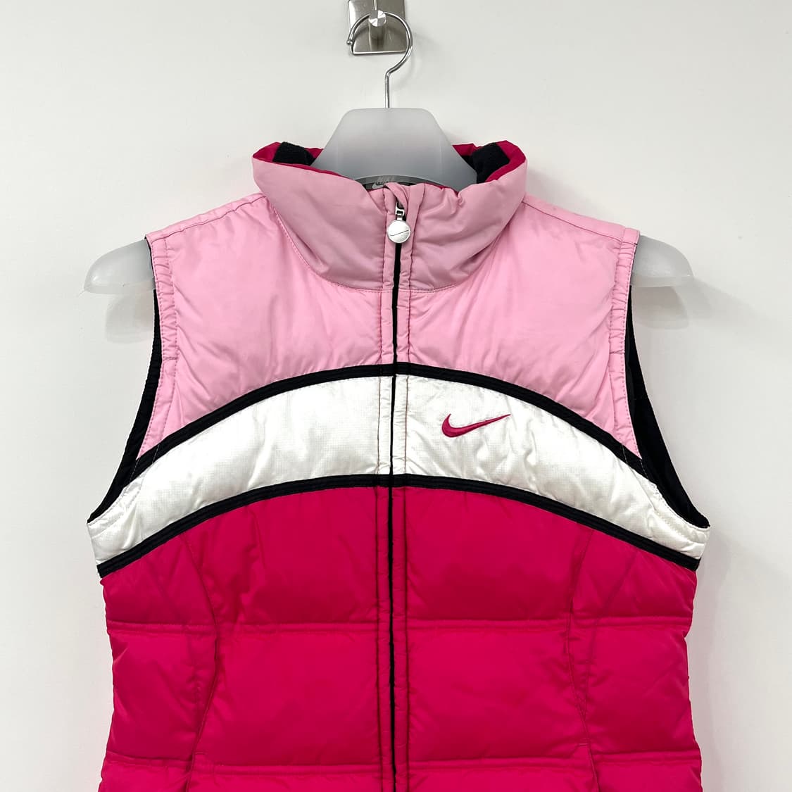 나이키 Y2K 자수로고 핑크 패딩 조끼 상품이미지5