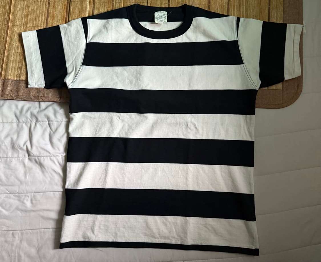 California Knitting Mills 보더티셔츠 상품이미지4