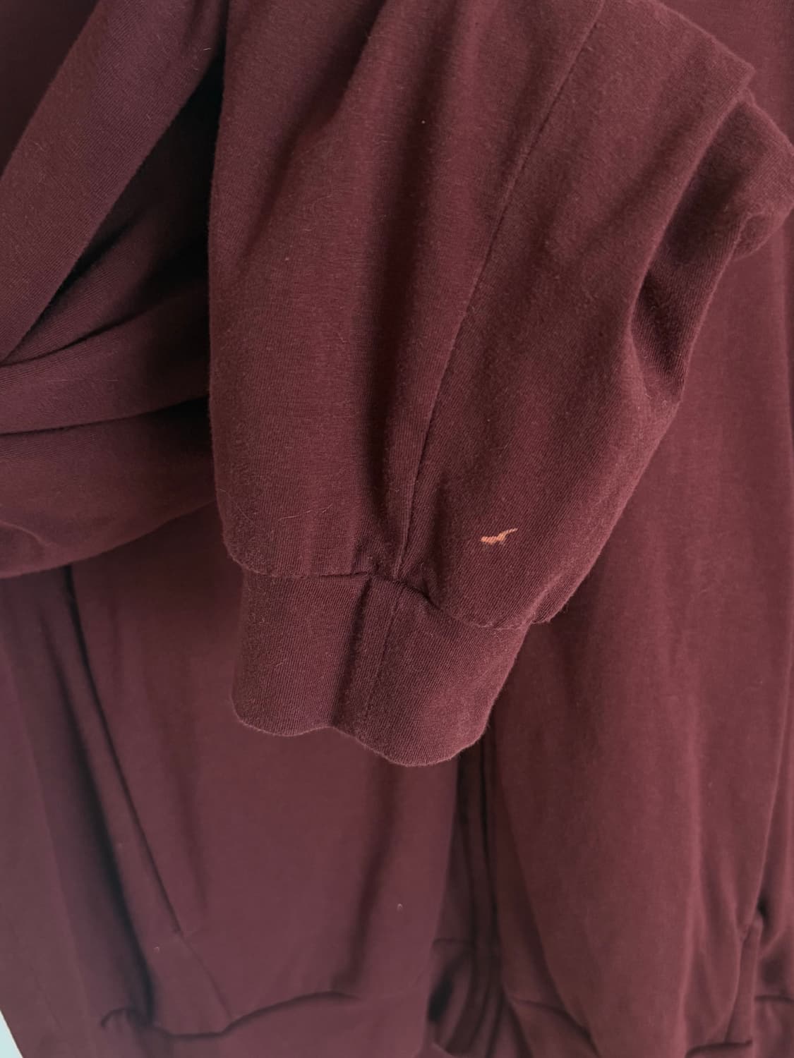 머듈 라운지 집업 버건디 1 사이즈 상품이미지4