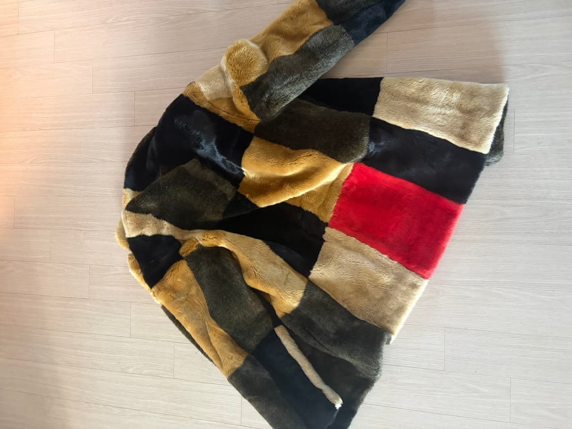 슈프림 퍼코트 멀티컬러 상품이미지2