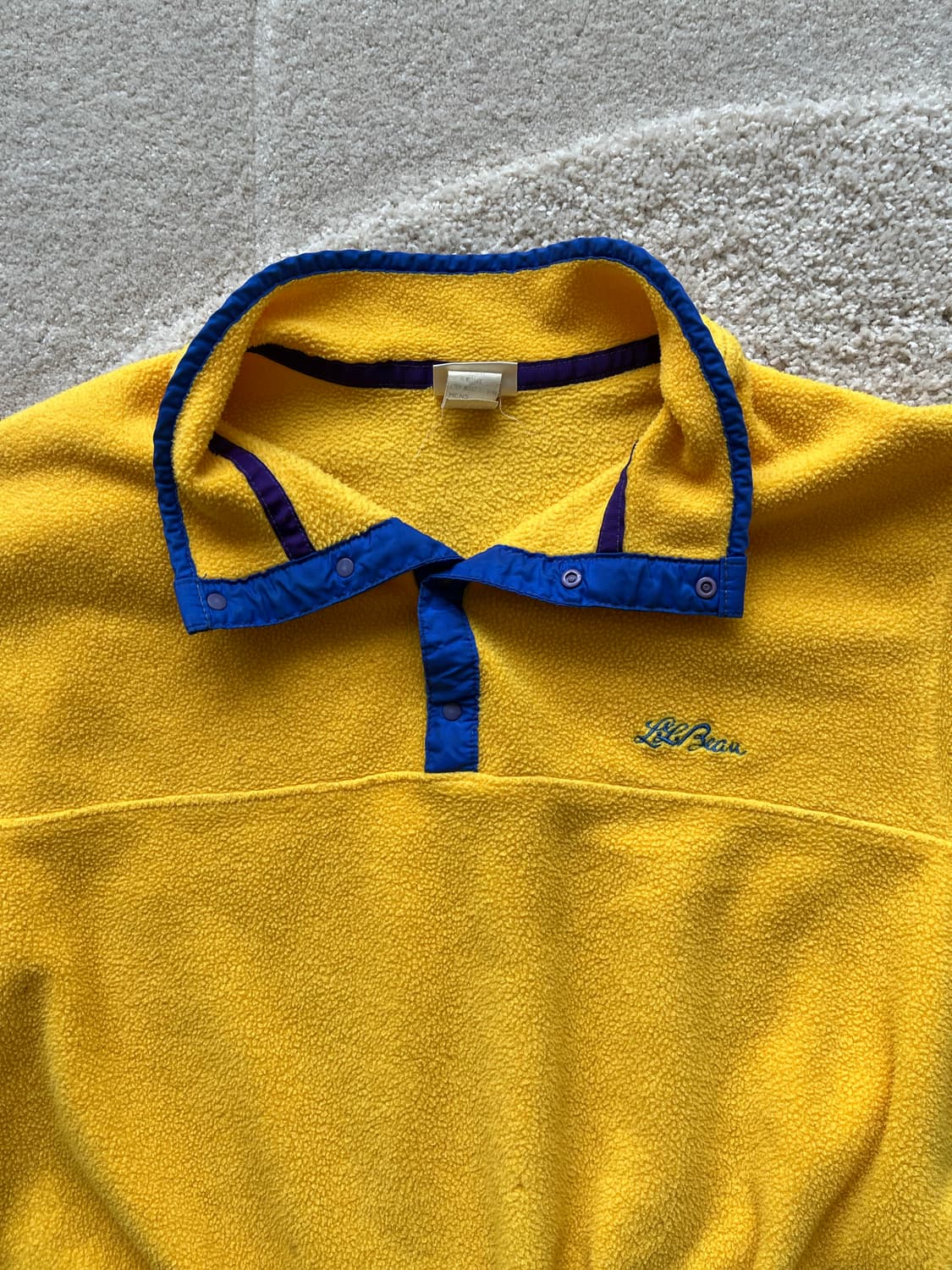 90s 엘엘빈 스냅 플리스 풀오버 (100–103) 상품이미지3