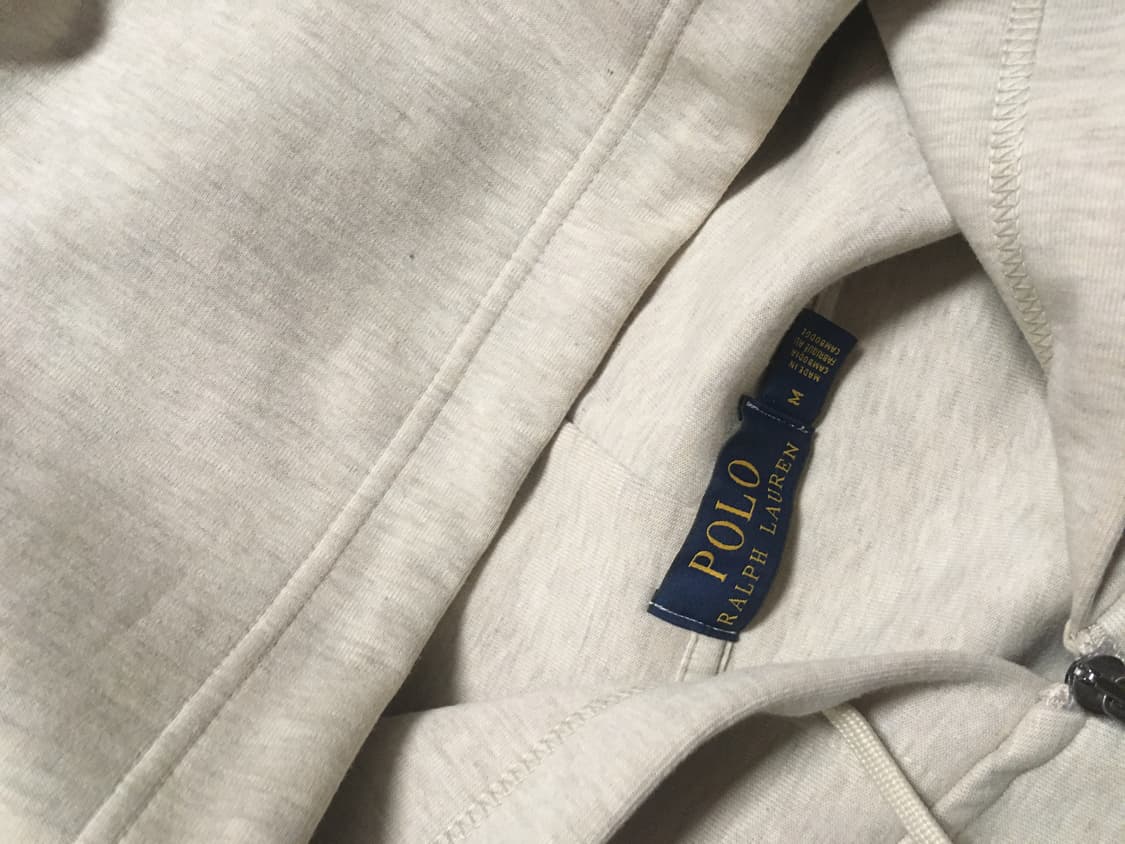 폴로랄프로렌 베이지 브라운포니 후드집업 상품이미지4