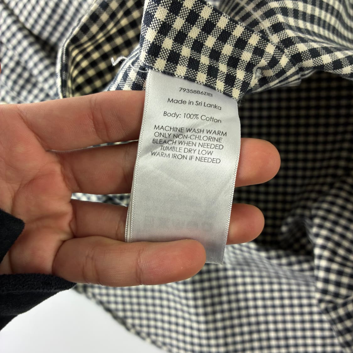 Polo  폴로 랄프로렌 자수 코튼 체크셔츠  상품이미지5