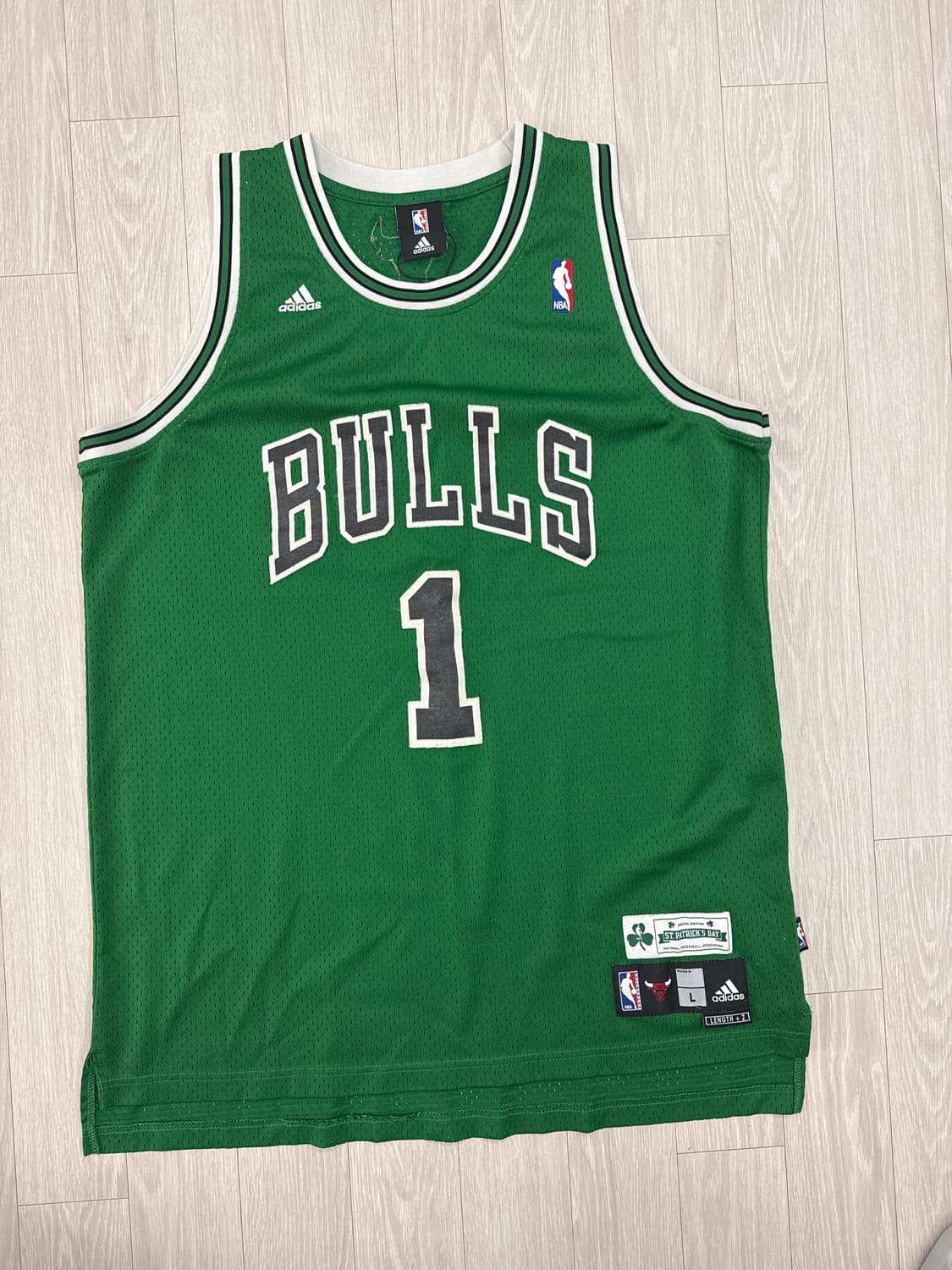 아디다스 NBA Bulls Derrick Rose 농구져지 상품이미지1