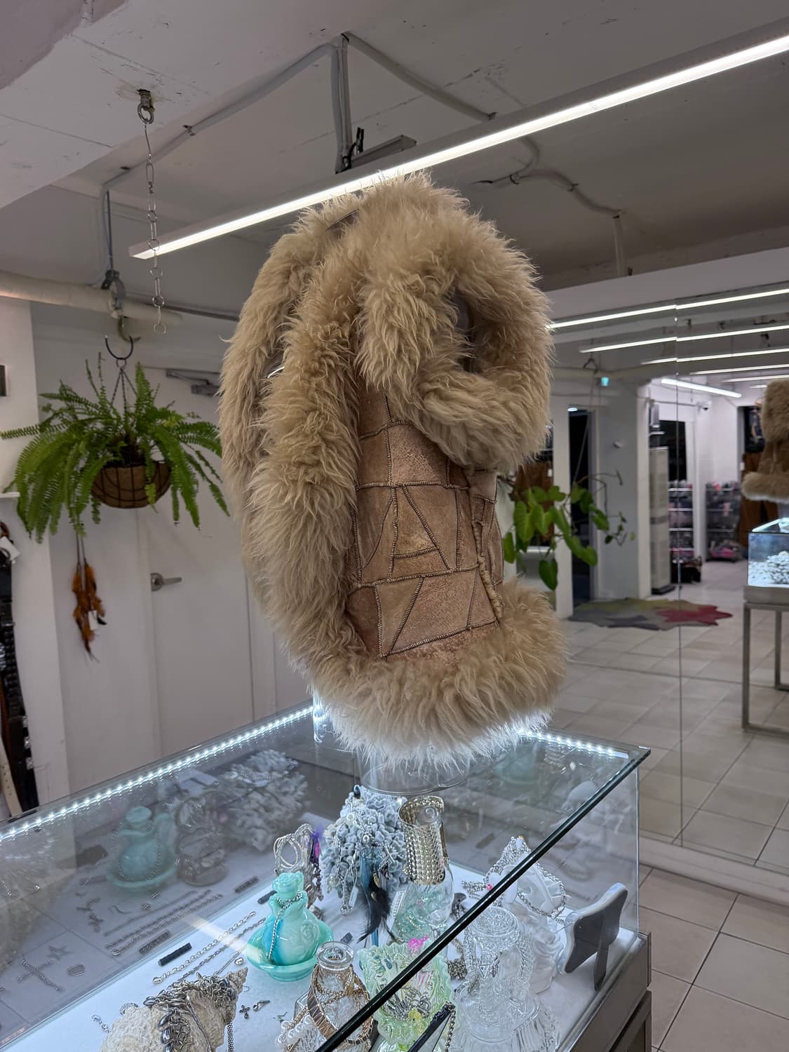 real leather shearling jacket 상품이미지2