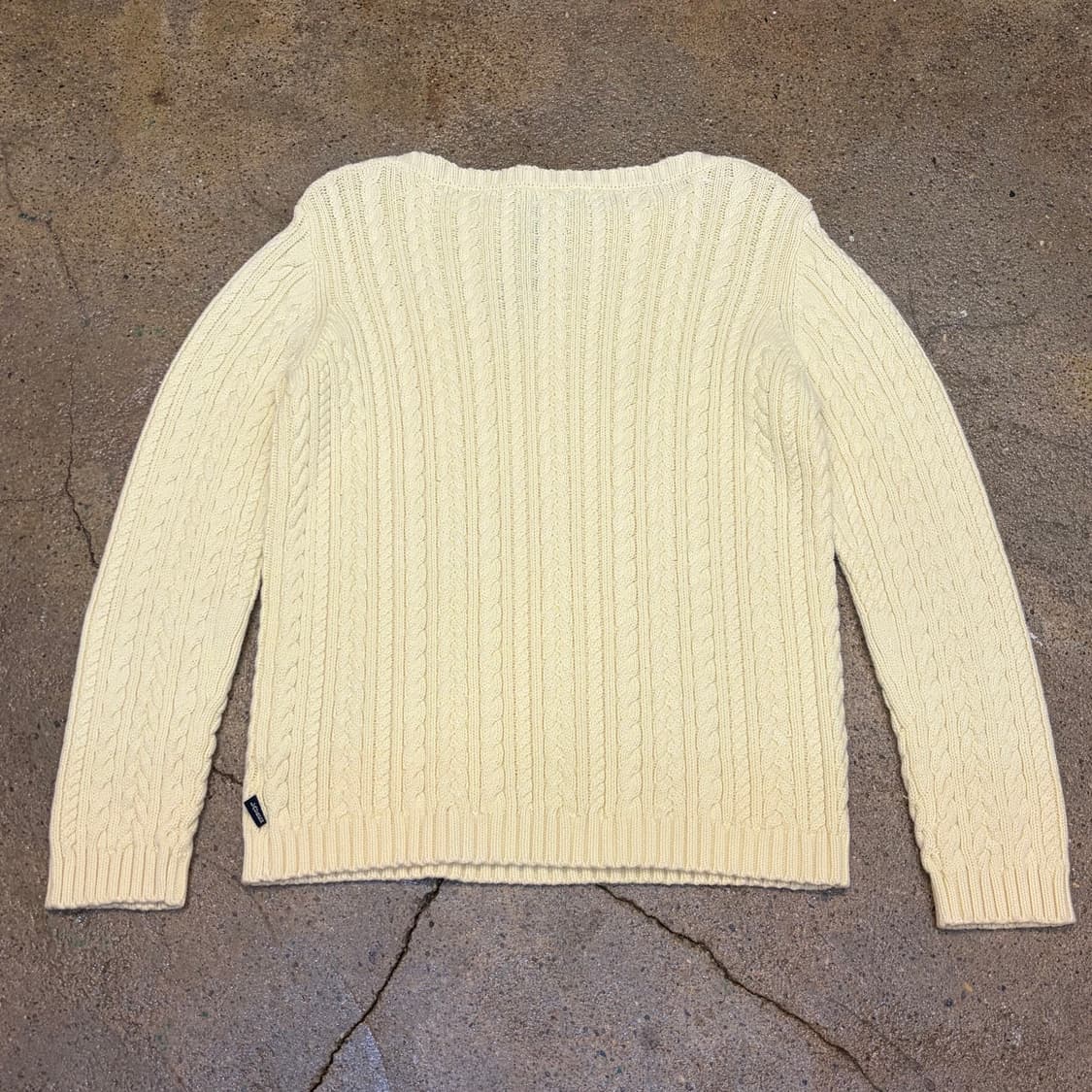 새상품급 90s USA 빈티지 폴로 랄프로렌 니트 헤비코튼 니트  상품이미지6