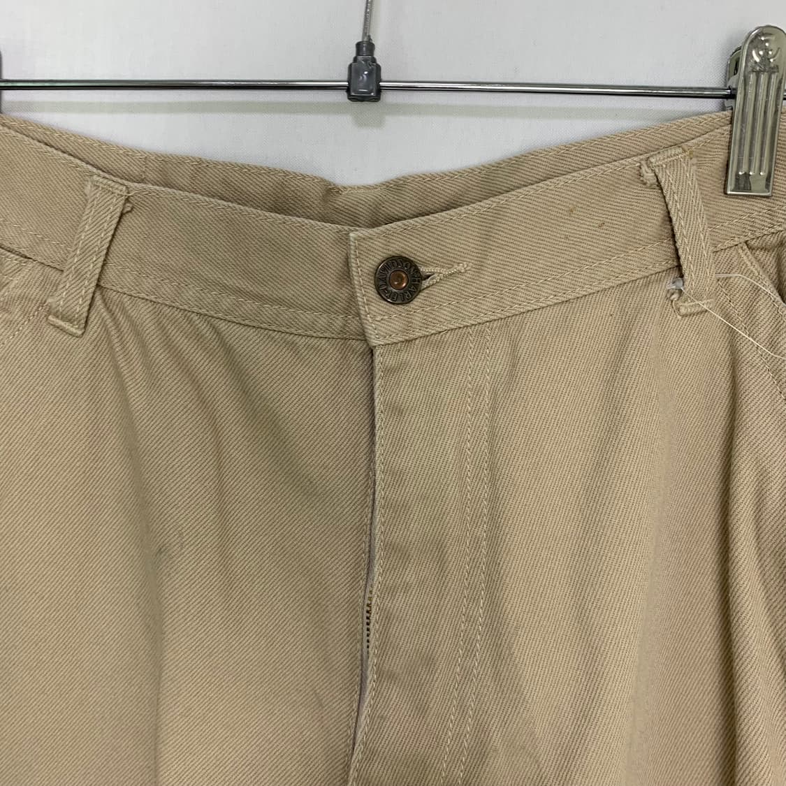 할리데이비슨 포켓 자수 빈티지 버뮤다 팬츠 카고바지 베이지 33인치 상품이미지2