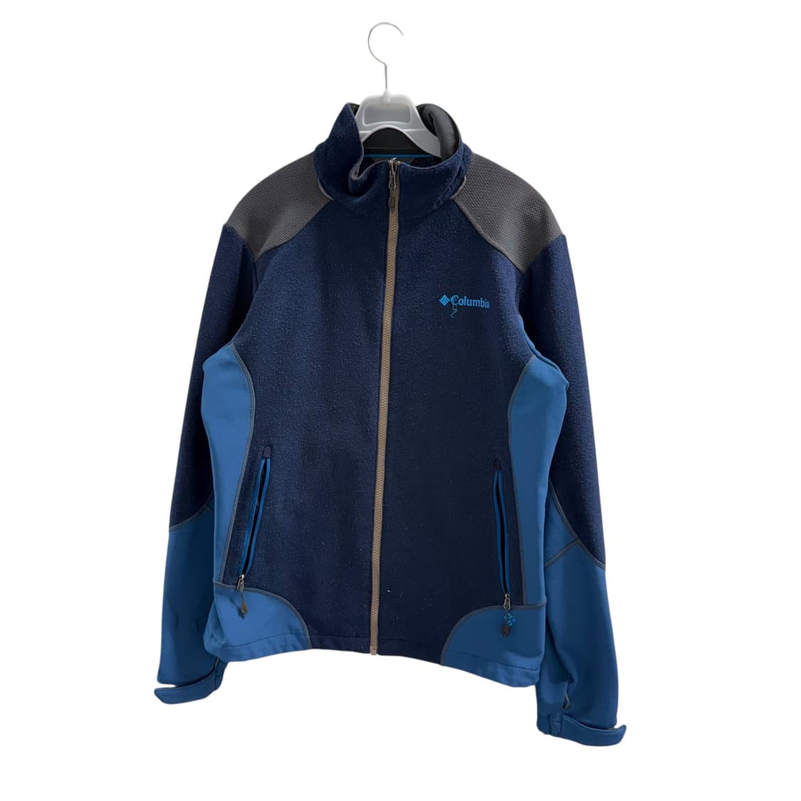 [M] 컬럼비아 네이비 플리스 집업 상품이미지3