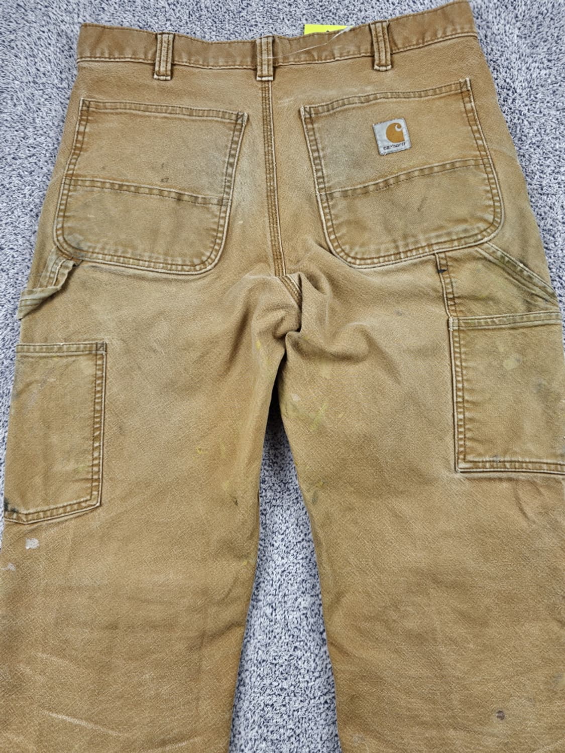 칼하트 덕 캔버스 더블니 카펜터 워크 팬츠 (32 X 32)/ 10169 상품이미지9