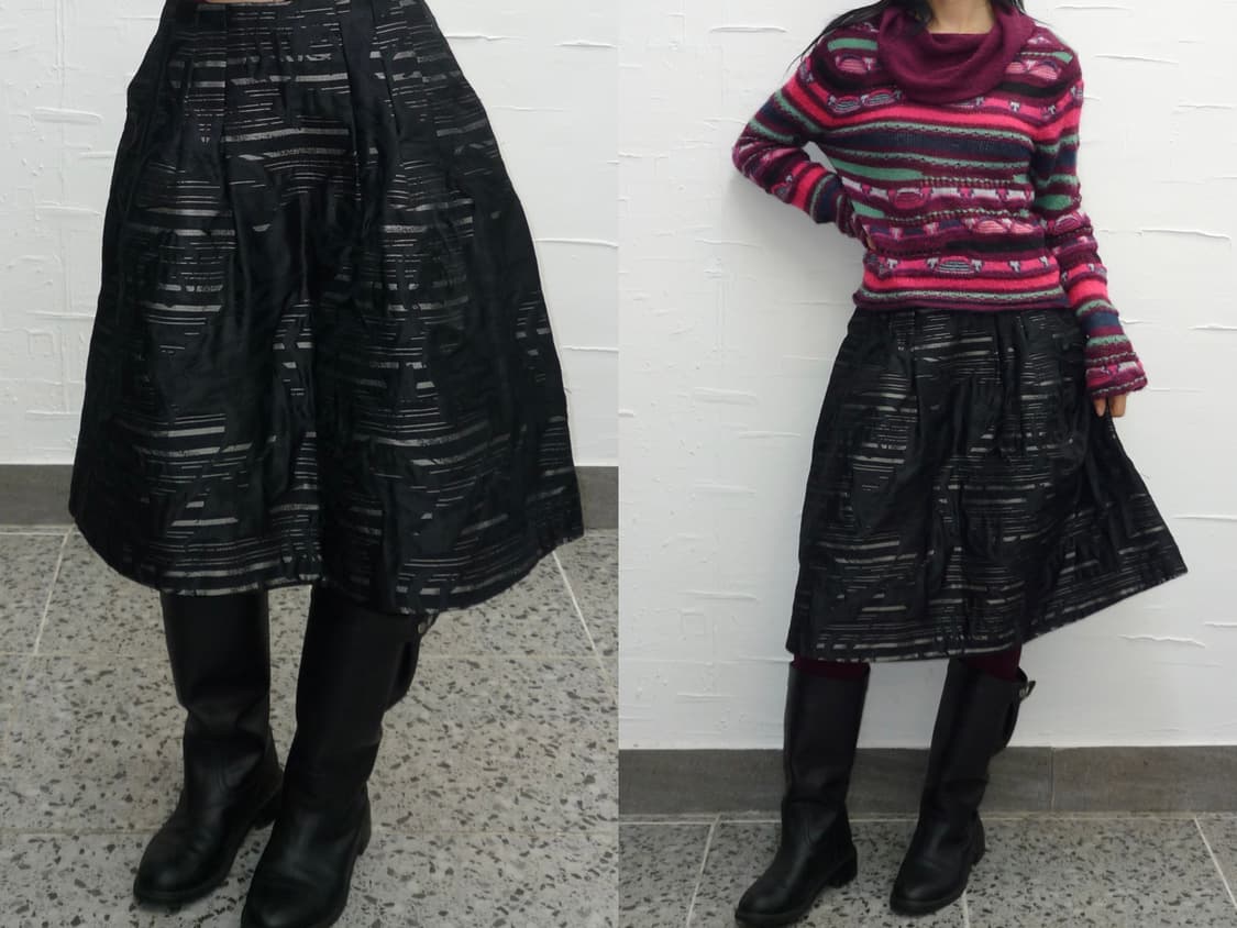 black perl volume skirt 상품이미지1