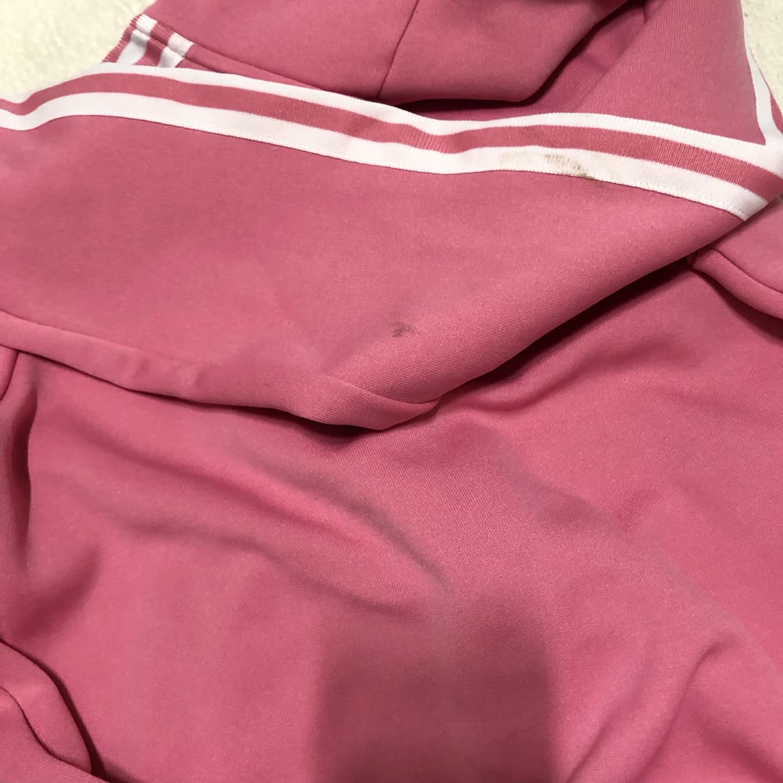 아디다스 핑크 후드플락져지 XS  상품이미지3