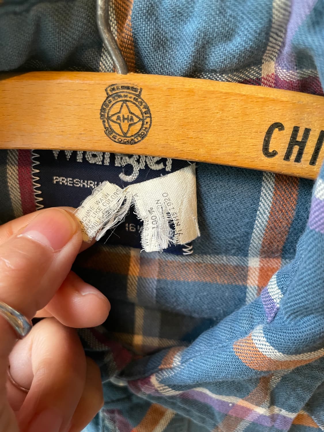 1980-90's Vintage Wrangler Western Shirt 상품이미지4
