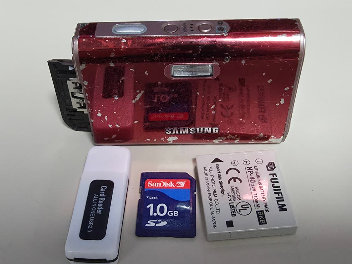 삼성 블루 i70 빈티지 디지털카메라 상품이미지8