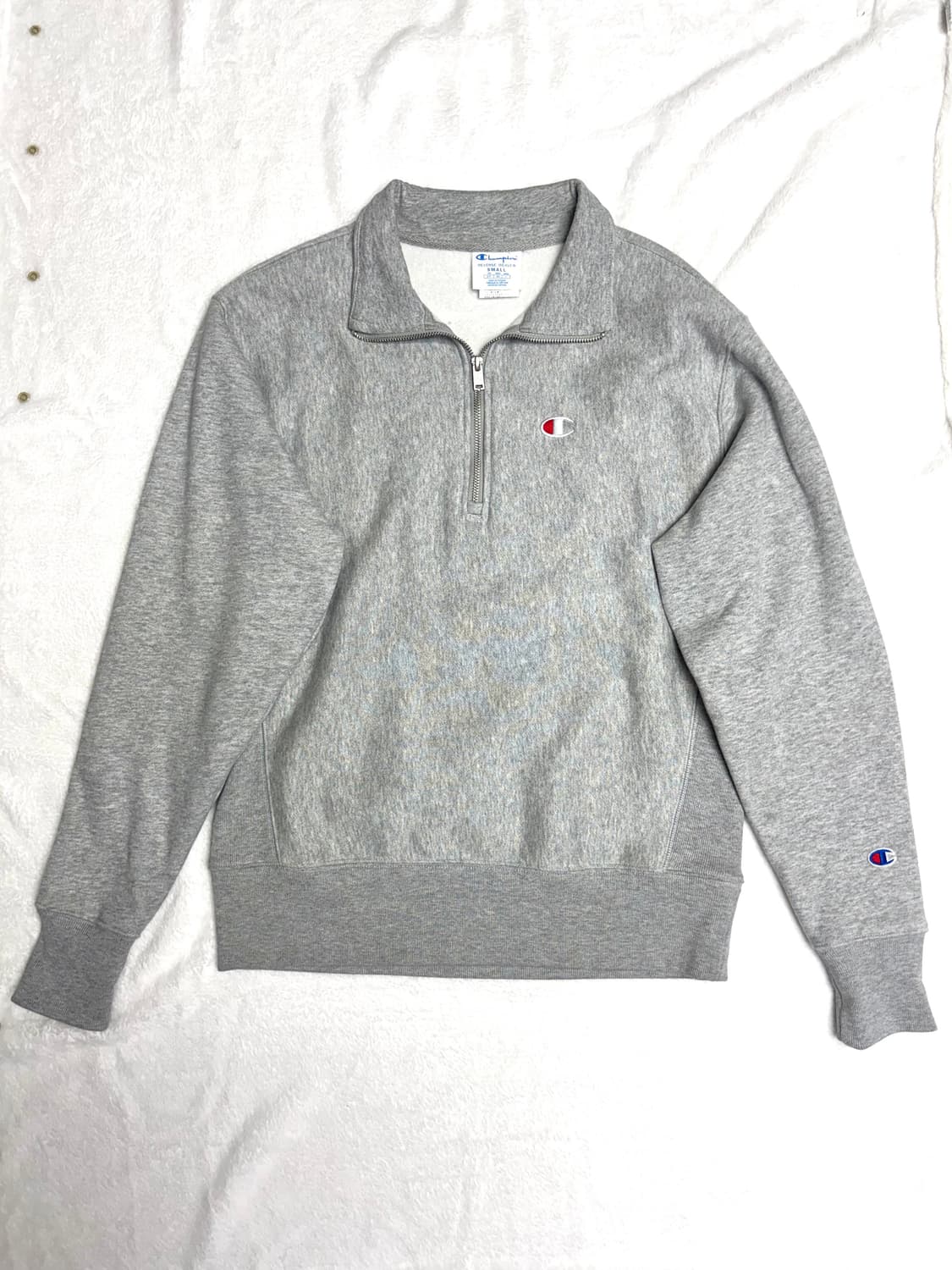 챔피온 리버스위브 반집업 맨투맨 S 상품이미지1