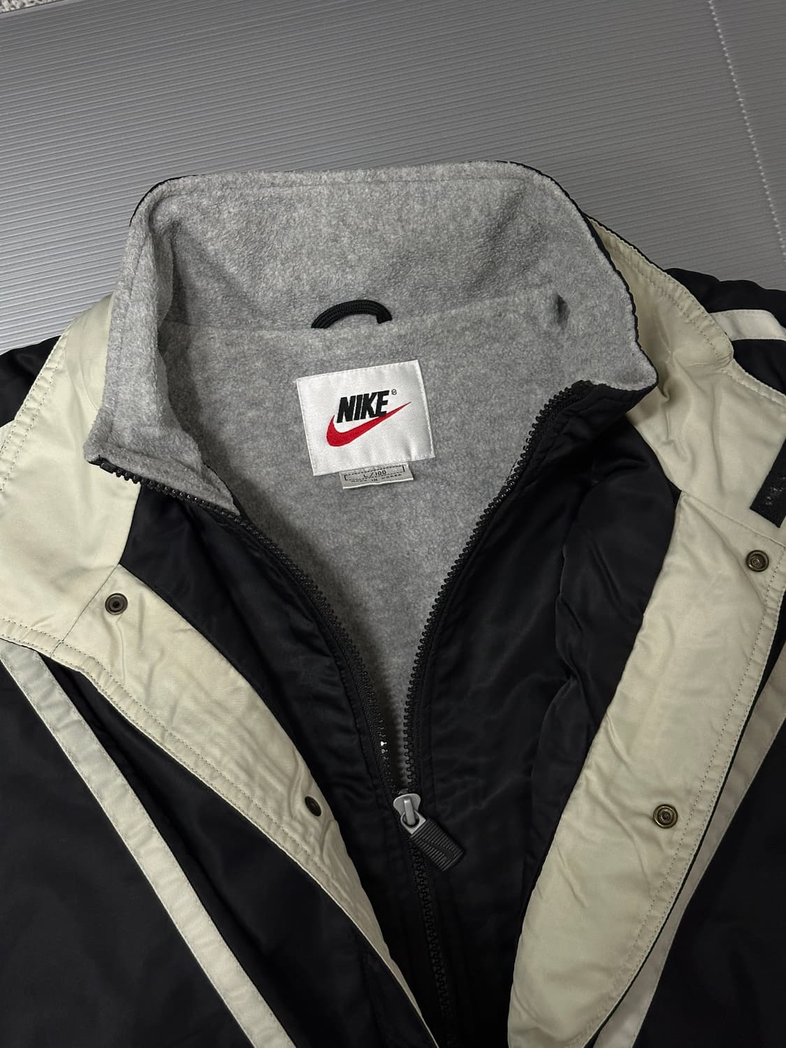 나이키 올드스쿨 빅스우시 자켓 블랙 L 상품이미지4