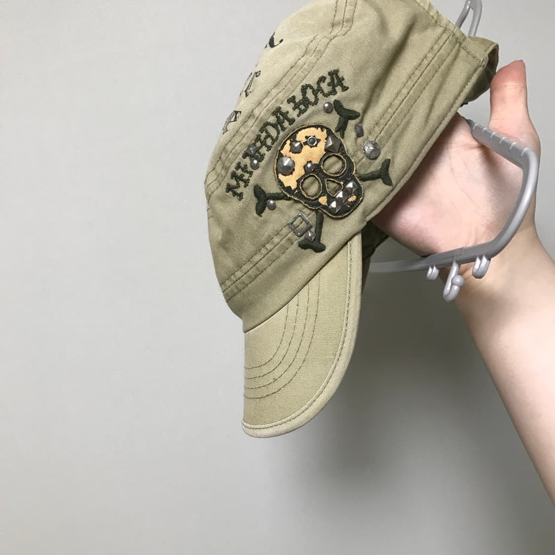skull lettering cap 상품이미지1