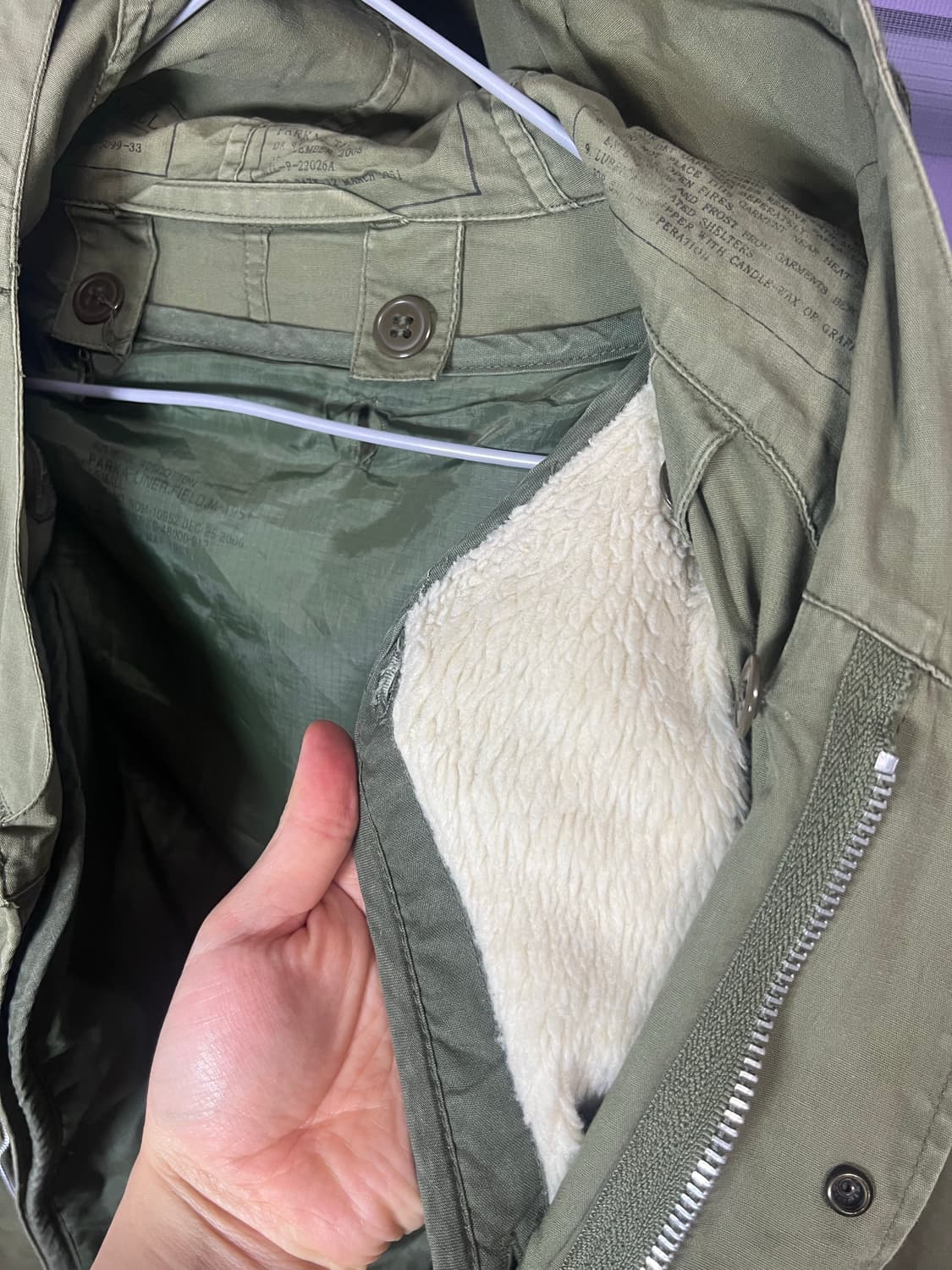 YMCL KY 클래식 파카 야상 상품이미지4