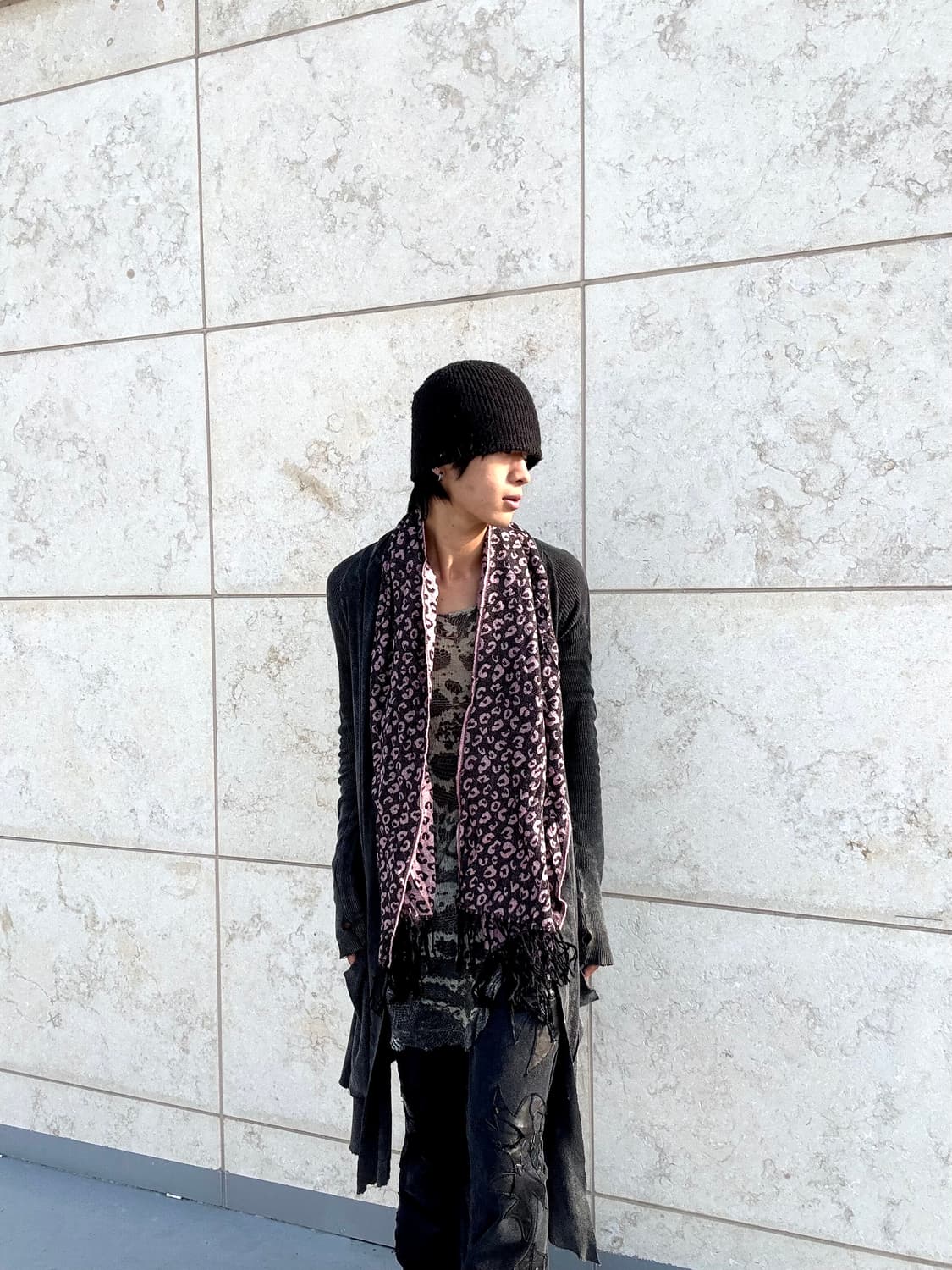 11. Pink leopard scarf 3.0 상품이미지1