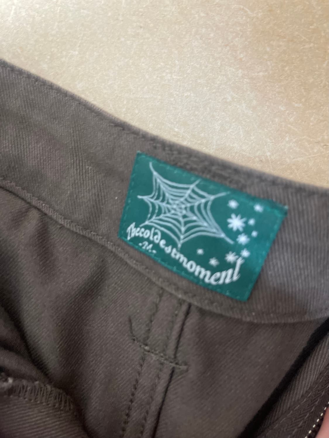 더콜디스트모먼트 치노팬츠 브라운 상품이미지4