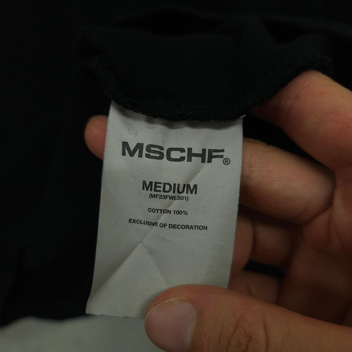 미스치프 롬버스 롱슬리브 M 상품이미지5