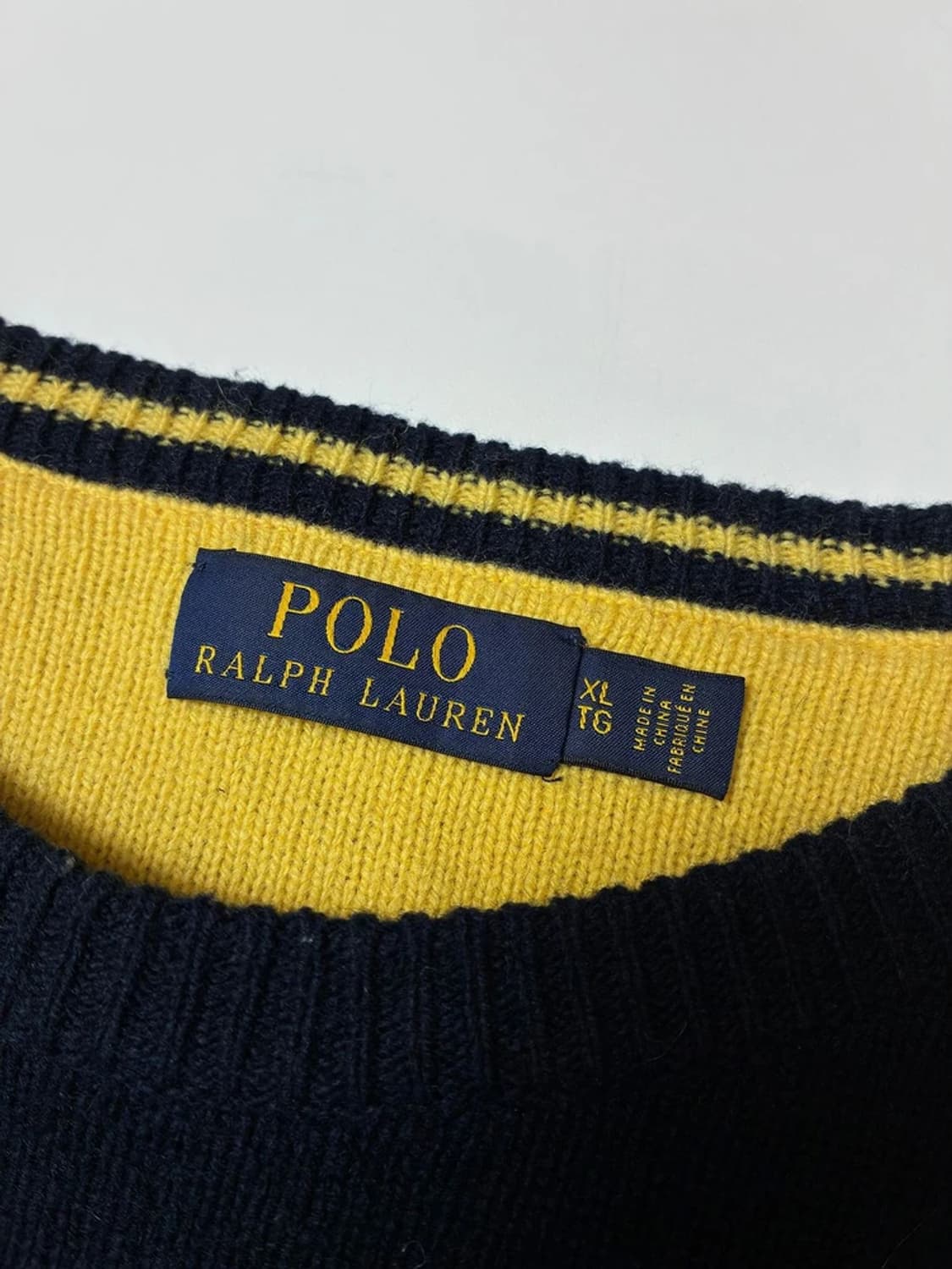 폴로 랄프로렌 블록 배색 울 니트 PN8492 상품이미지6