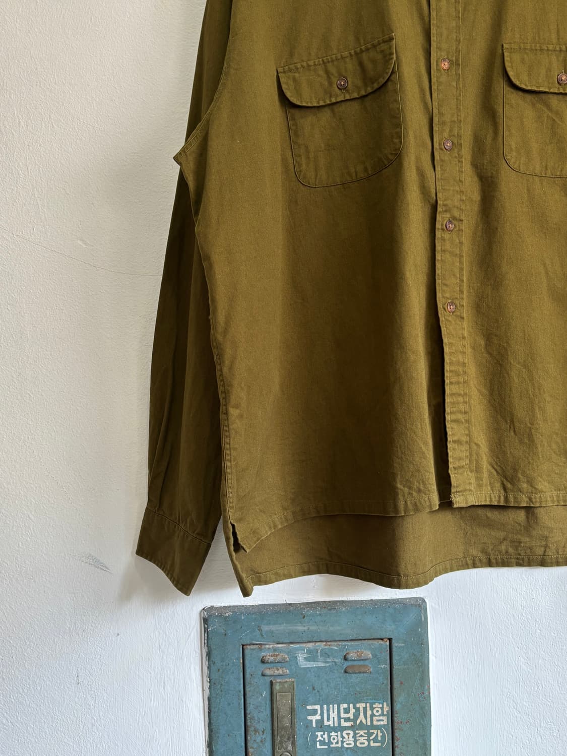 90s J.Crew Safari Shirt 상품이미지4