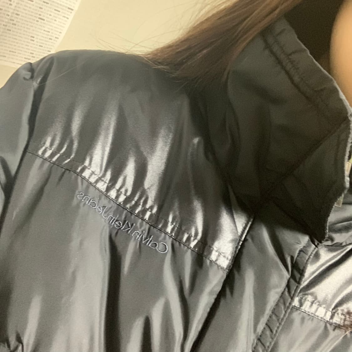 캘빈클라인진스 빈티지 덕다운 패딩 자켓 상품이미지3