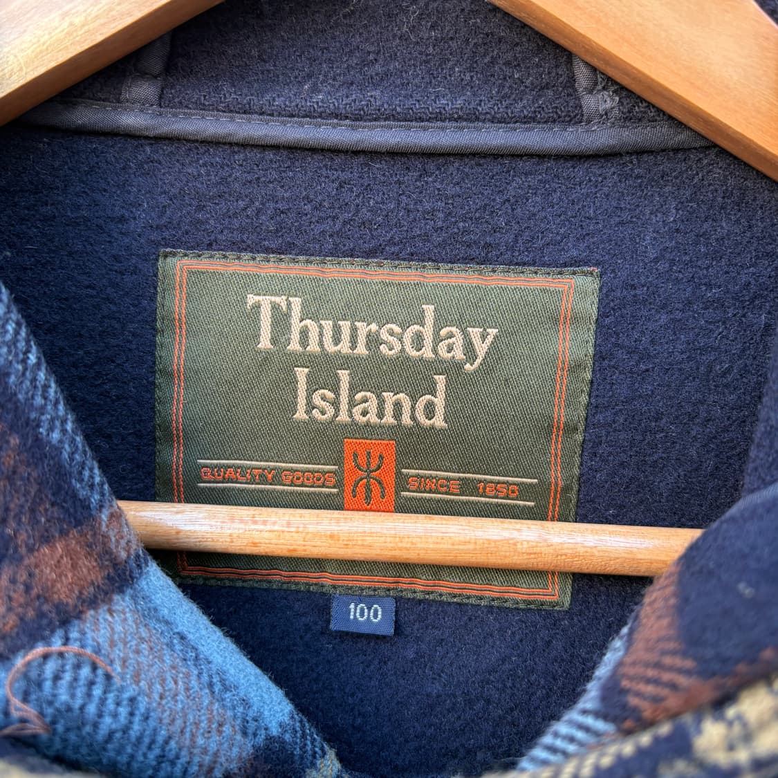 Thursday Island 썰스데이 아일랜드 체크 코트 상품이미지3