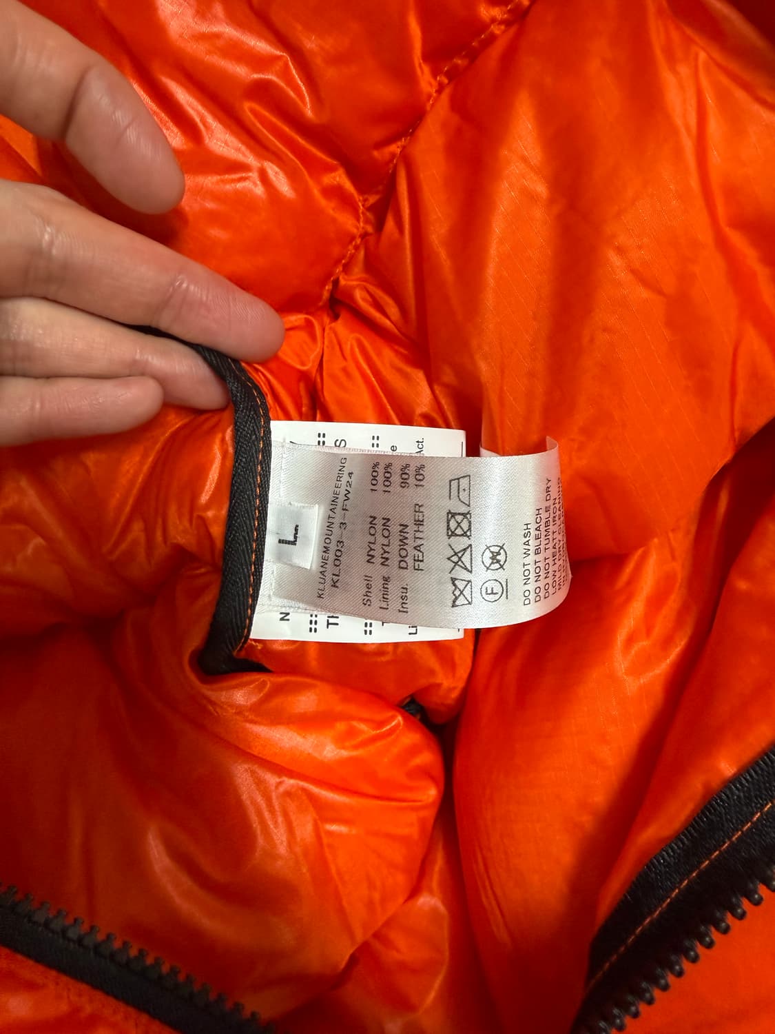 Drakes Kluane 드레익스 클루아니 마운티어링 다운 오렌지 L 상품이미지6