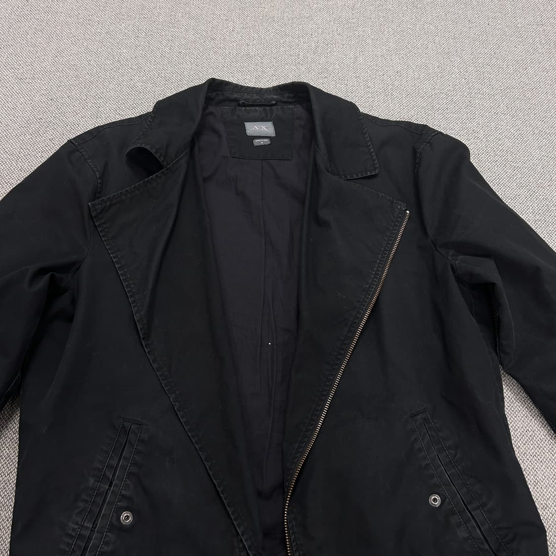 아르마니 투웨이 코튼 라이더자켓(M) 상품이미지7