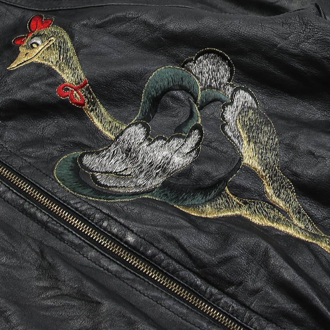 ICEBERG 디즈니 후드 레더 자켓 (여성용 38) 상품이미지7